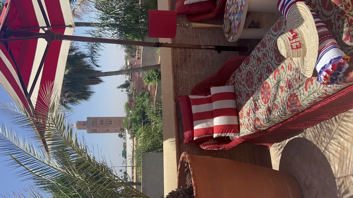 rooftop El Fenn Marrakech vue panoramique
