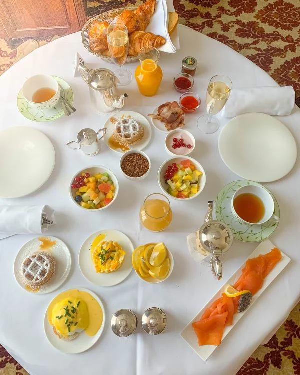 Petit déjeuner hotel héritage